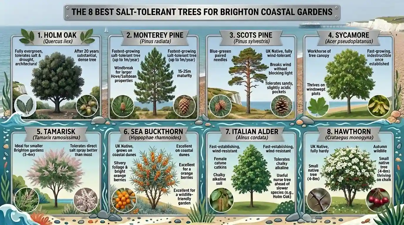 Salt Tolerant Trees